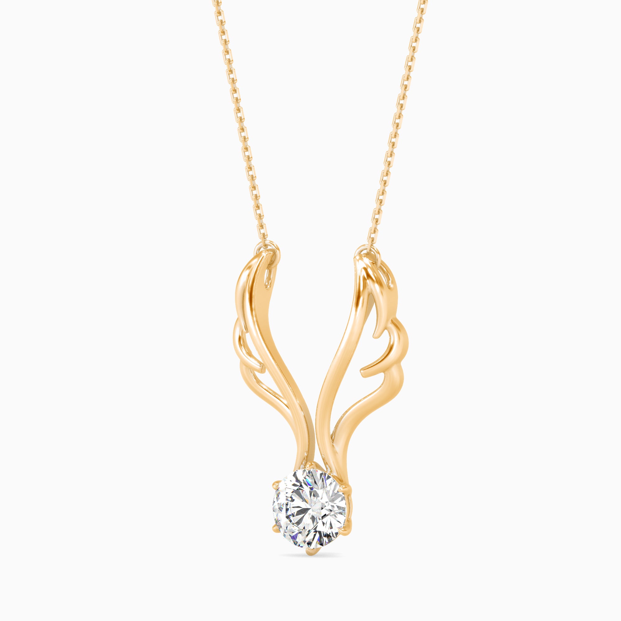 Winged Radiance Necklace
