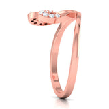Double Heart Diamond Ring