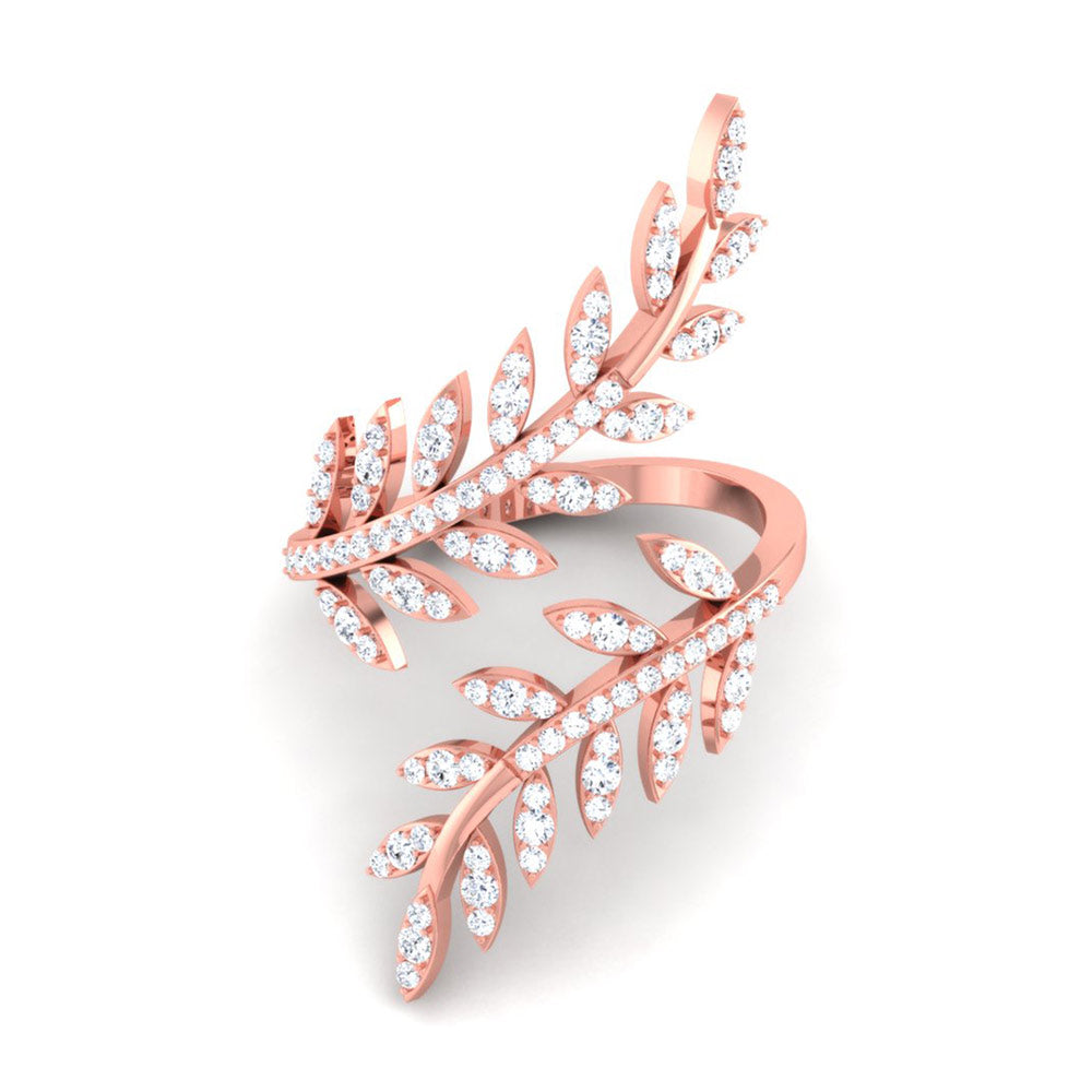 Nature's Embrace Diamond Ring