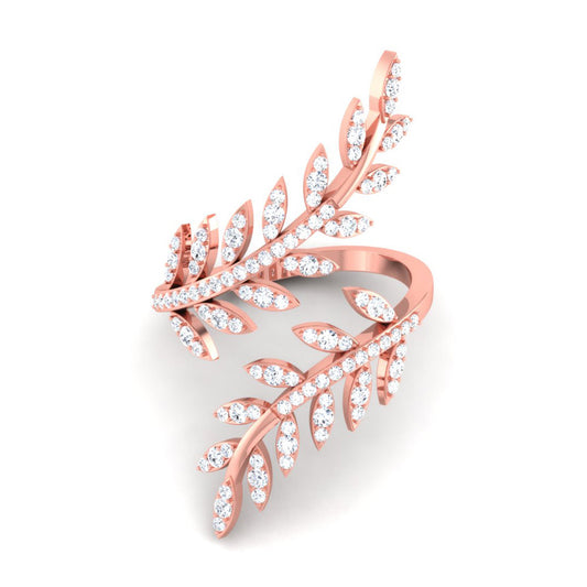 Nature's Embrace Diamond Ring