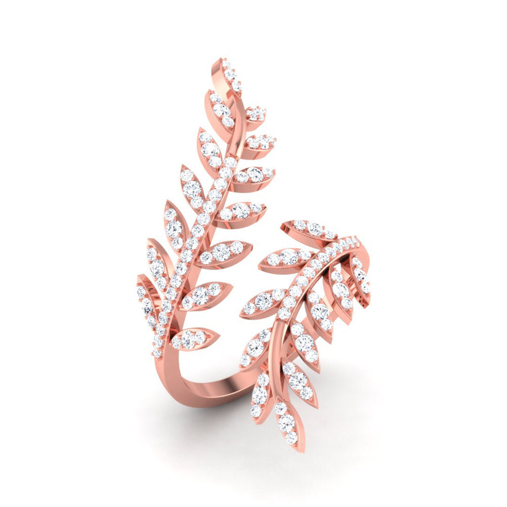 Nature's Embrace Diamond Ring