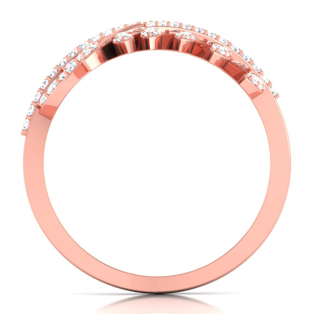 Nature's Embrace Diamond Ring