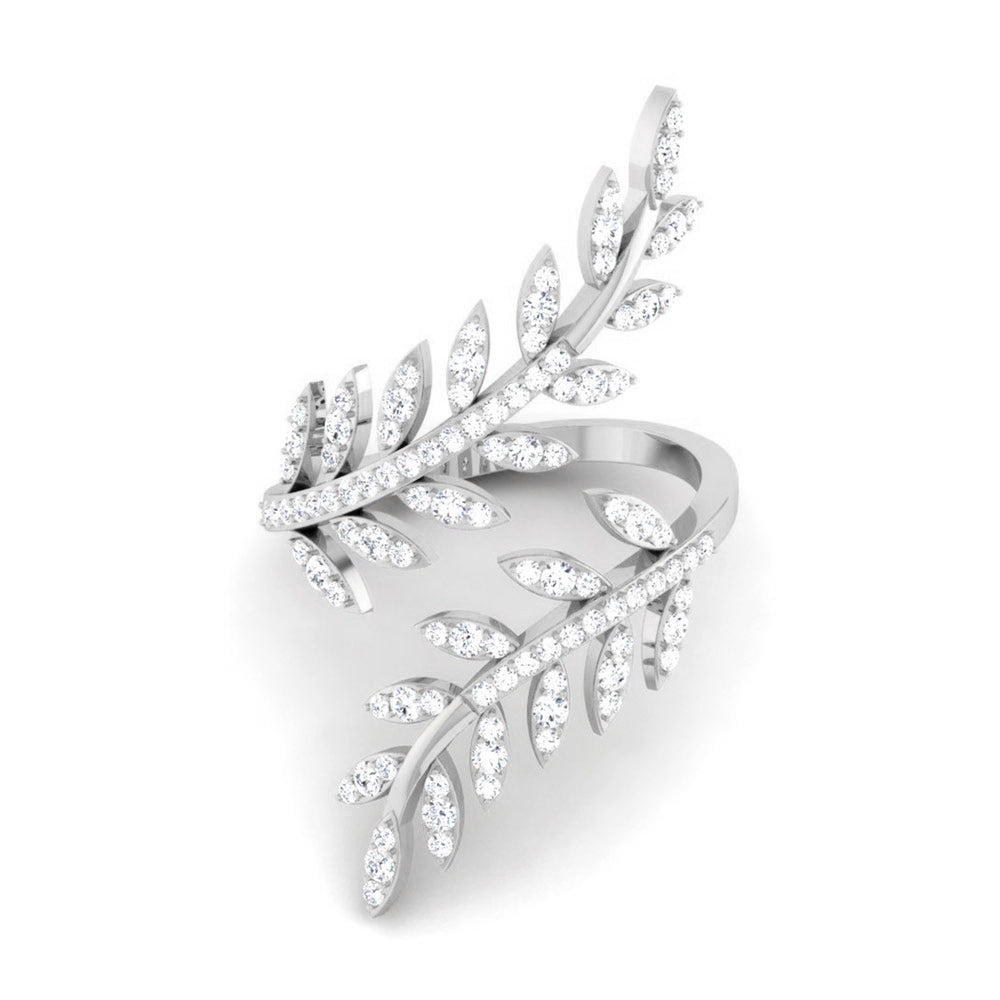 Nature's Embrace Diamond Ring