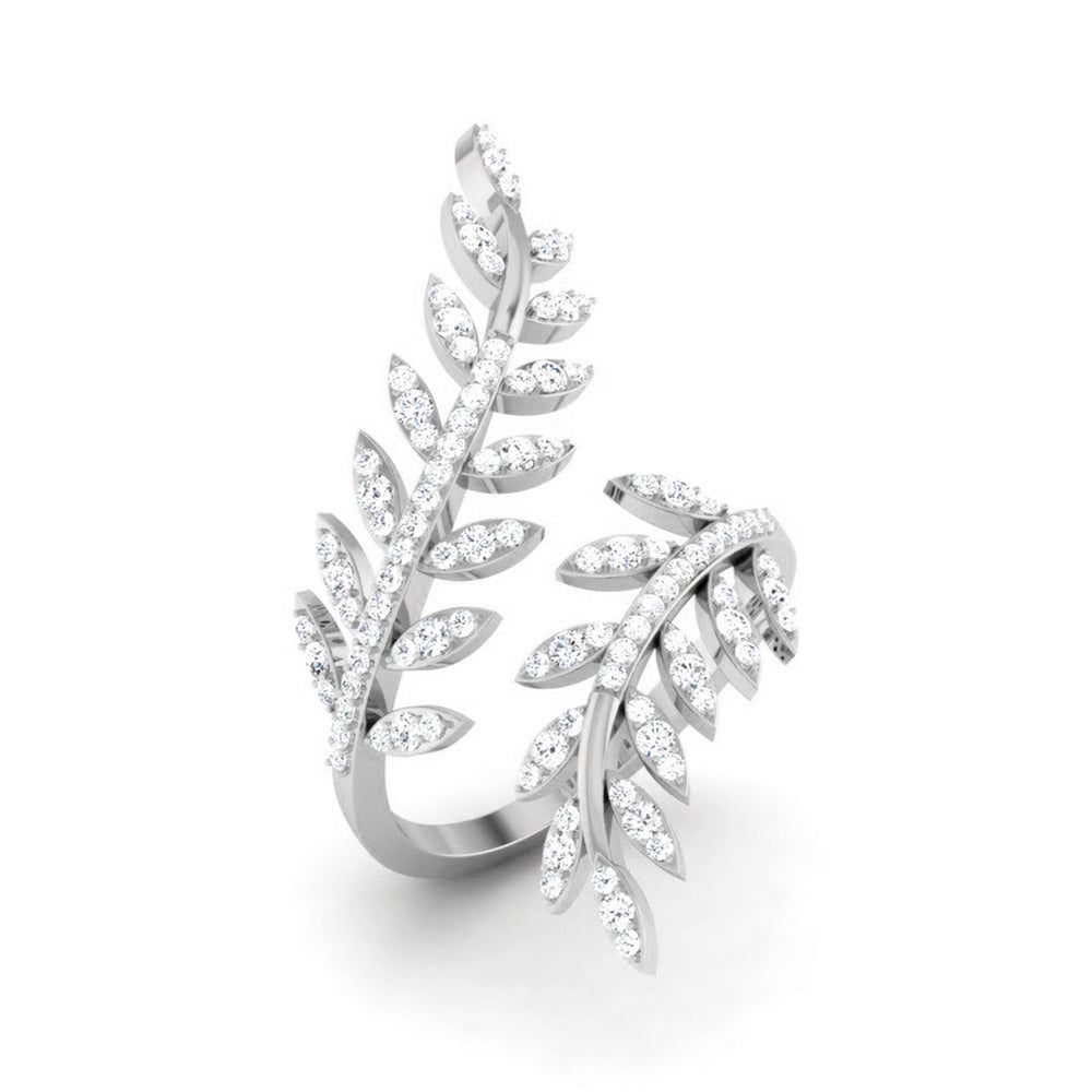 Nature's Embrace Diamond Ring