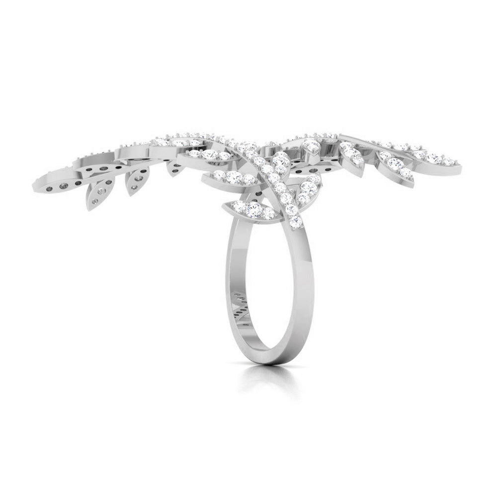 Nature's Embrace Diamond Ring