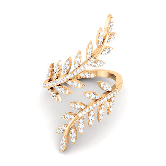 Nature's Embrace Diamond Ring