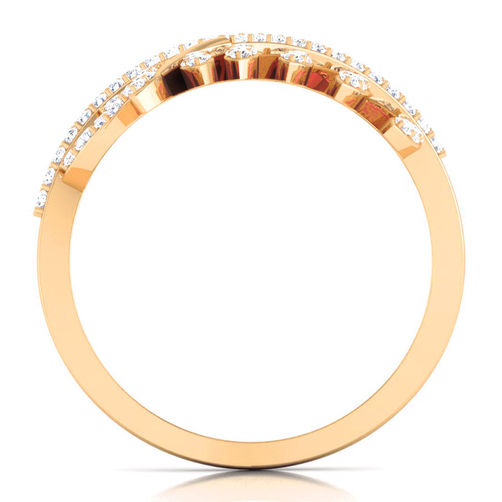 Nature's Embrace Diamond Ring