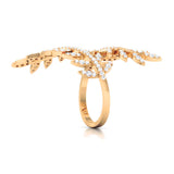 Nature's Embrace Diamond Ring