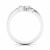 Intertwined Hearts Diamond Ring