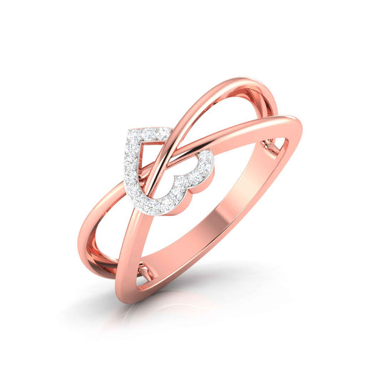 Harmony Heart Diamond Ring