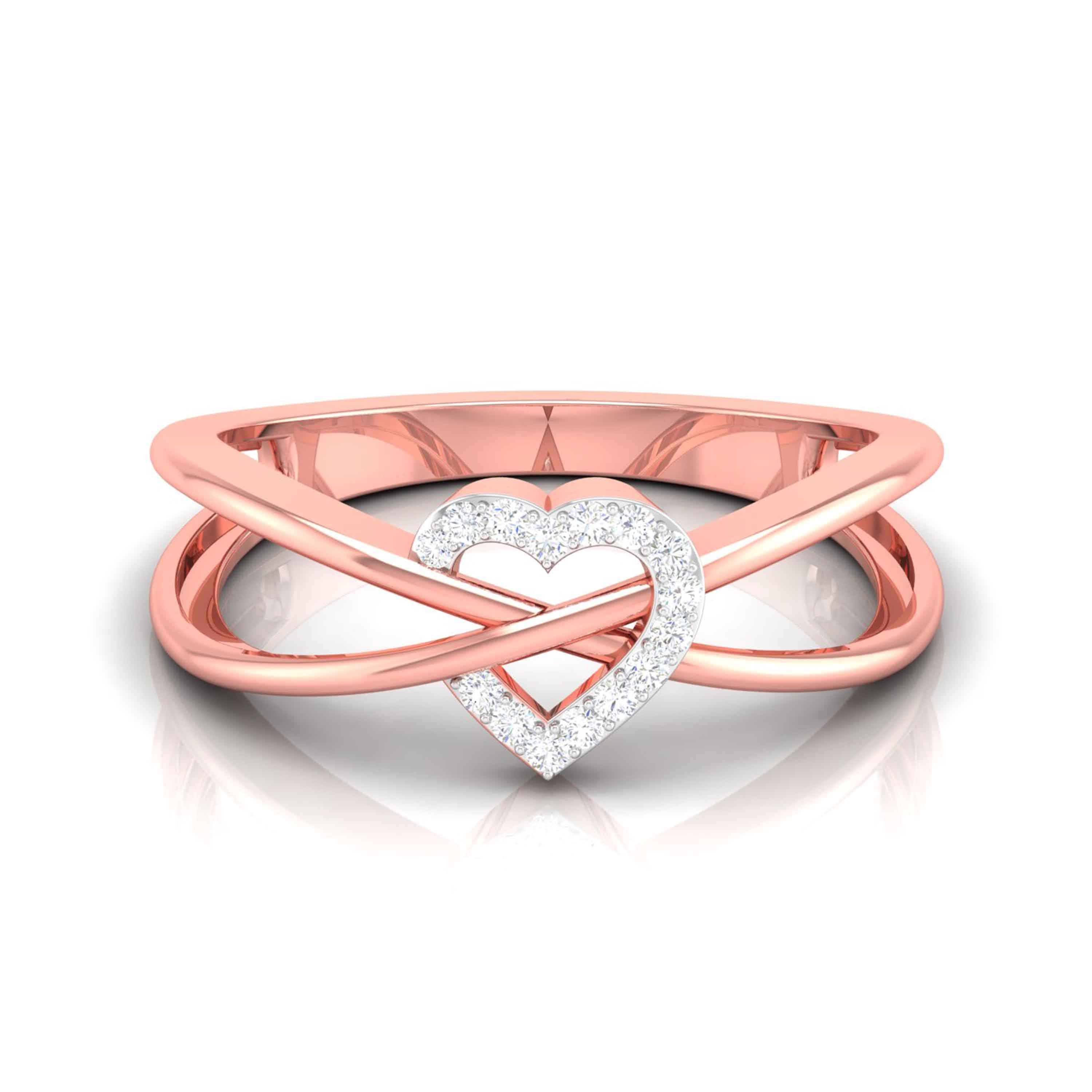 Harmony Heart Diamond Ring