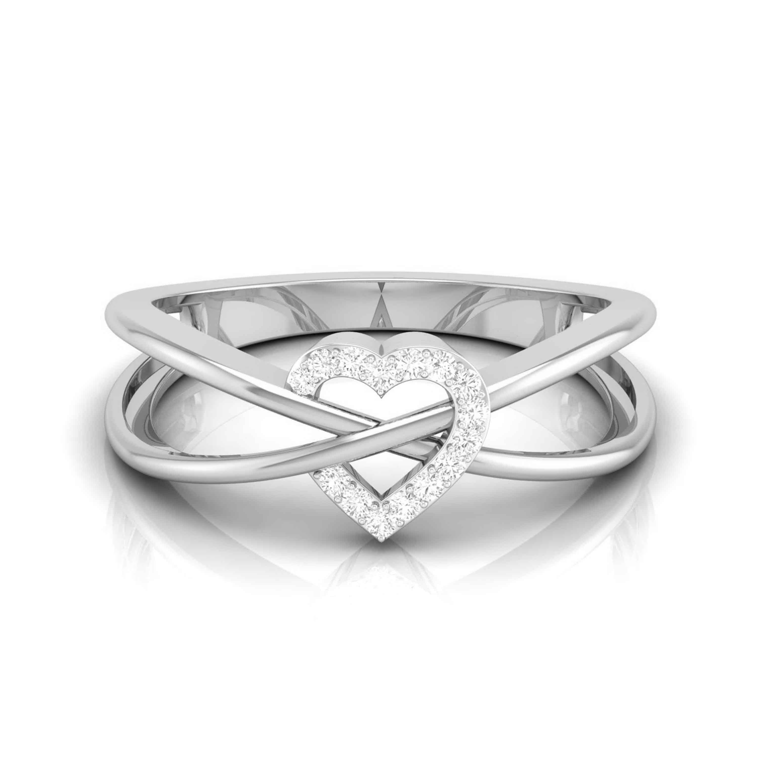 Harmony Heart Diamond Ring