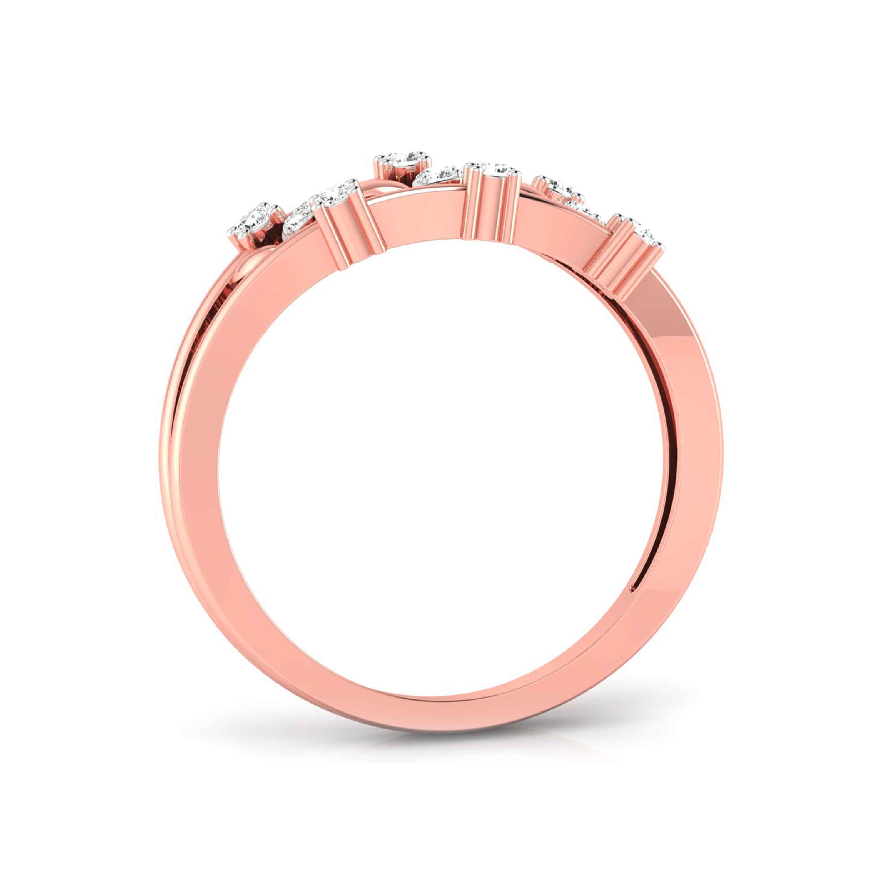 Golden Ivy Diamond Band