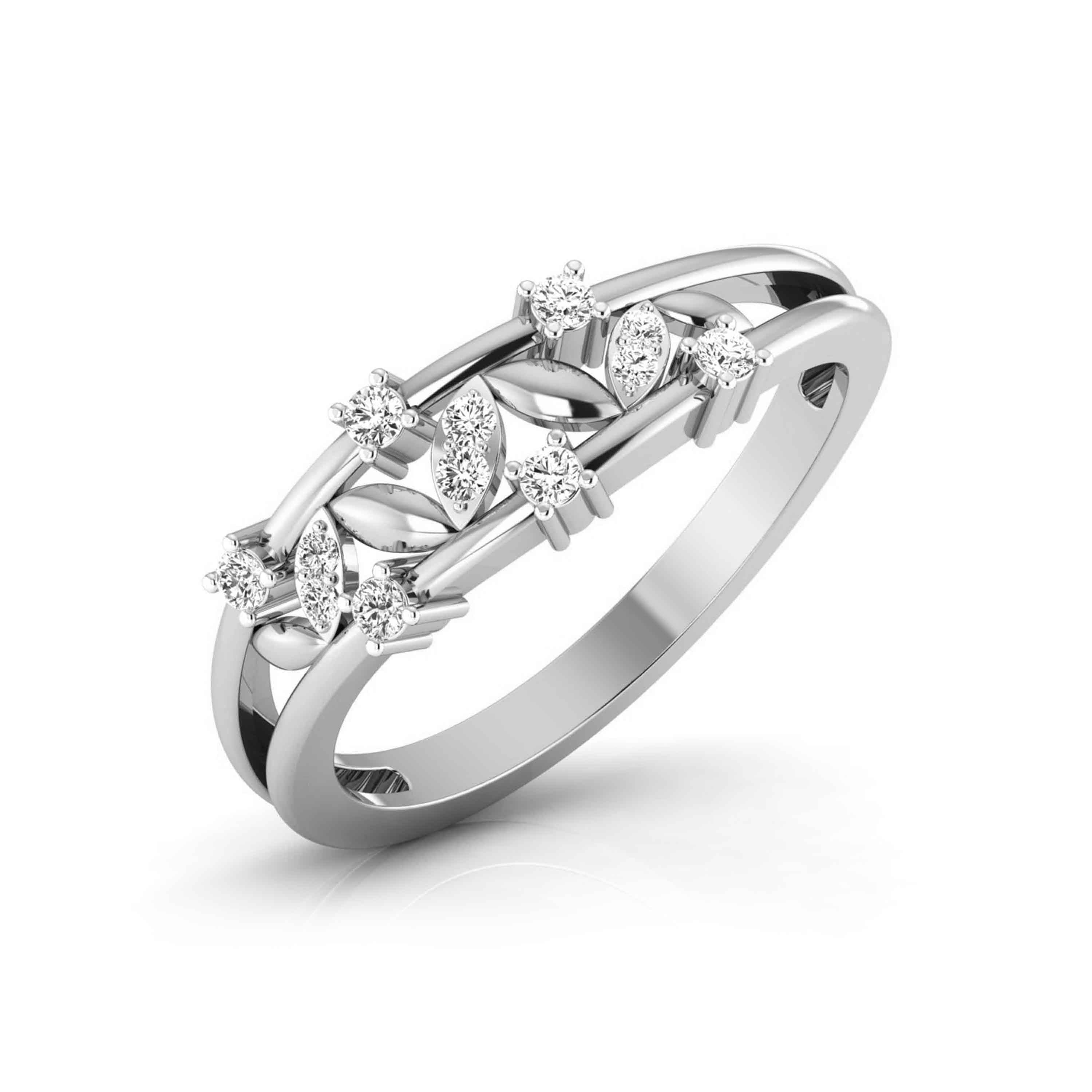 Golden Ivy Diamond Band