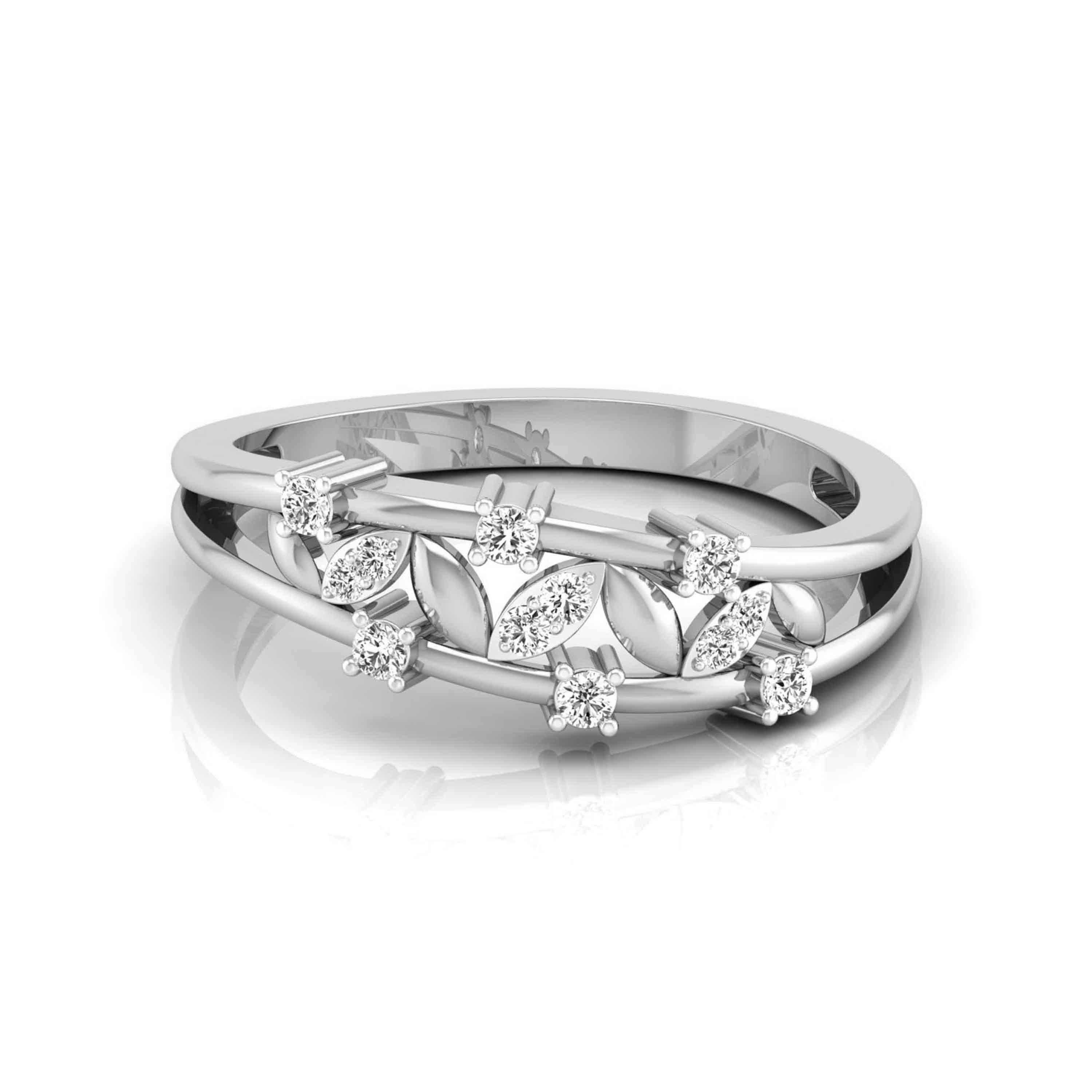 Golden Ivy Diamond Band