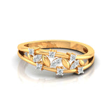 Golden Ivy Diamond Band