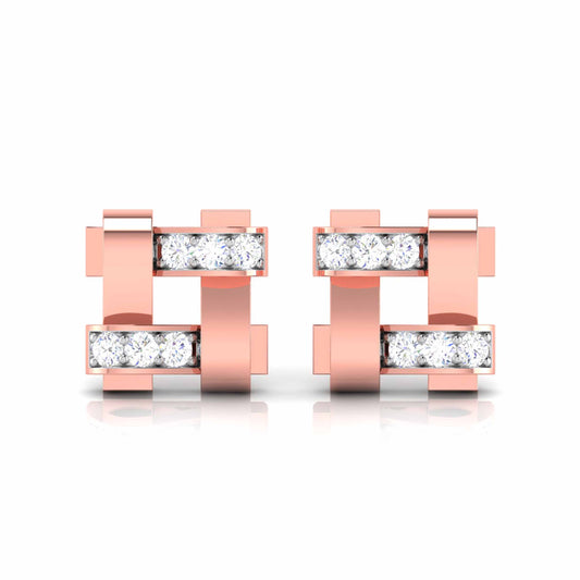 Modern Grid Earrings