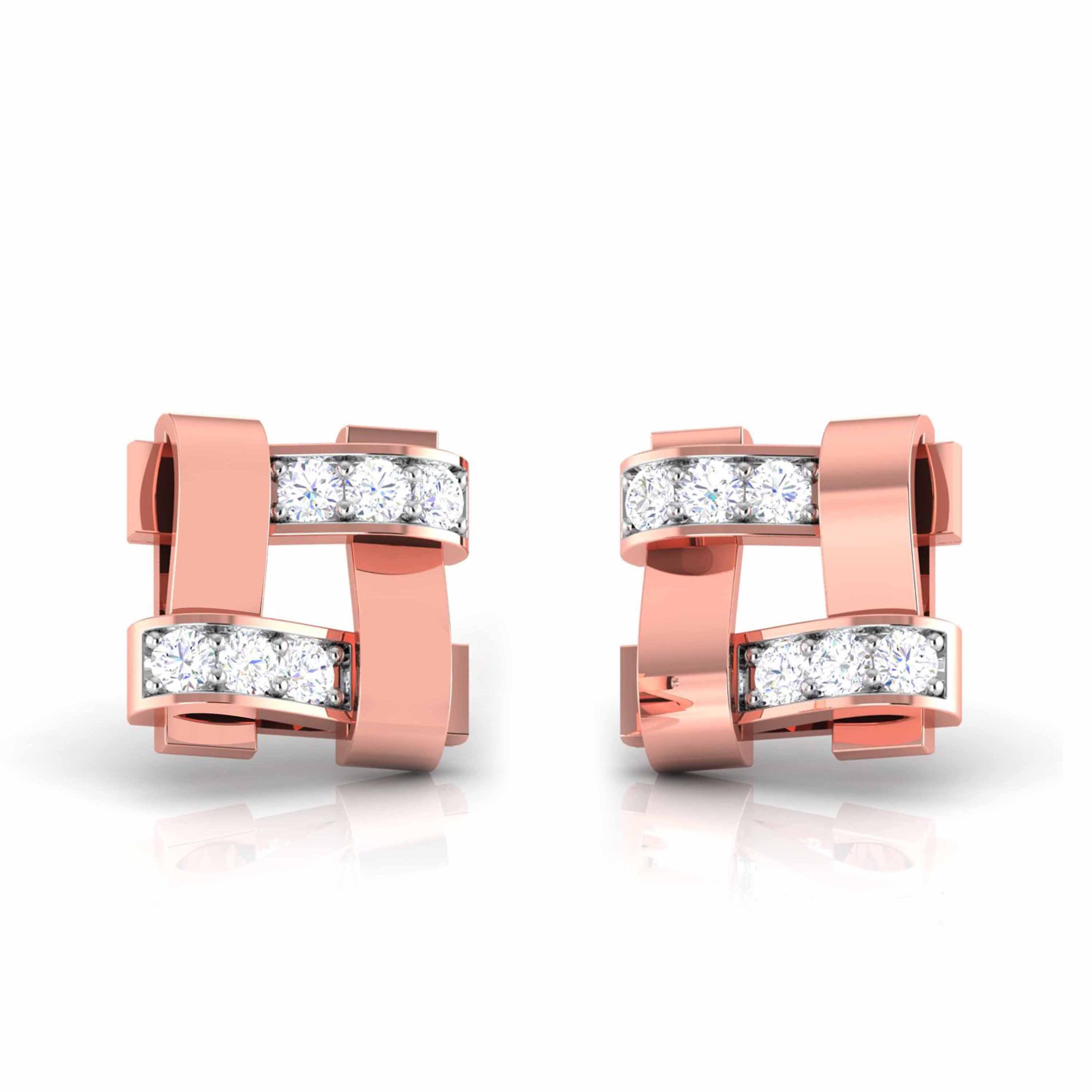 Modern Grid Earrings