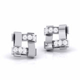 Modern Grid Earrings