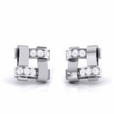 Modern Grid Earrings
