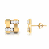 Modern Grid Earrings