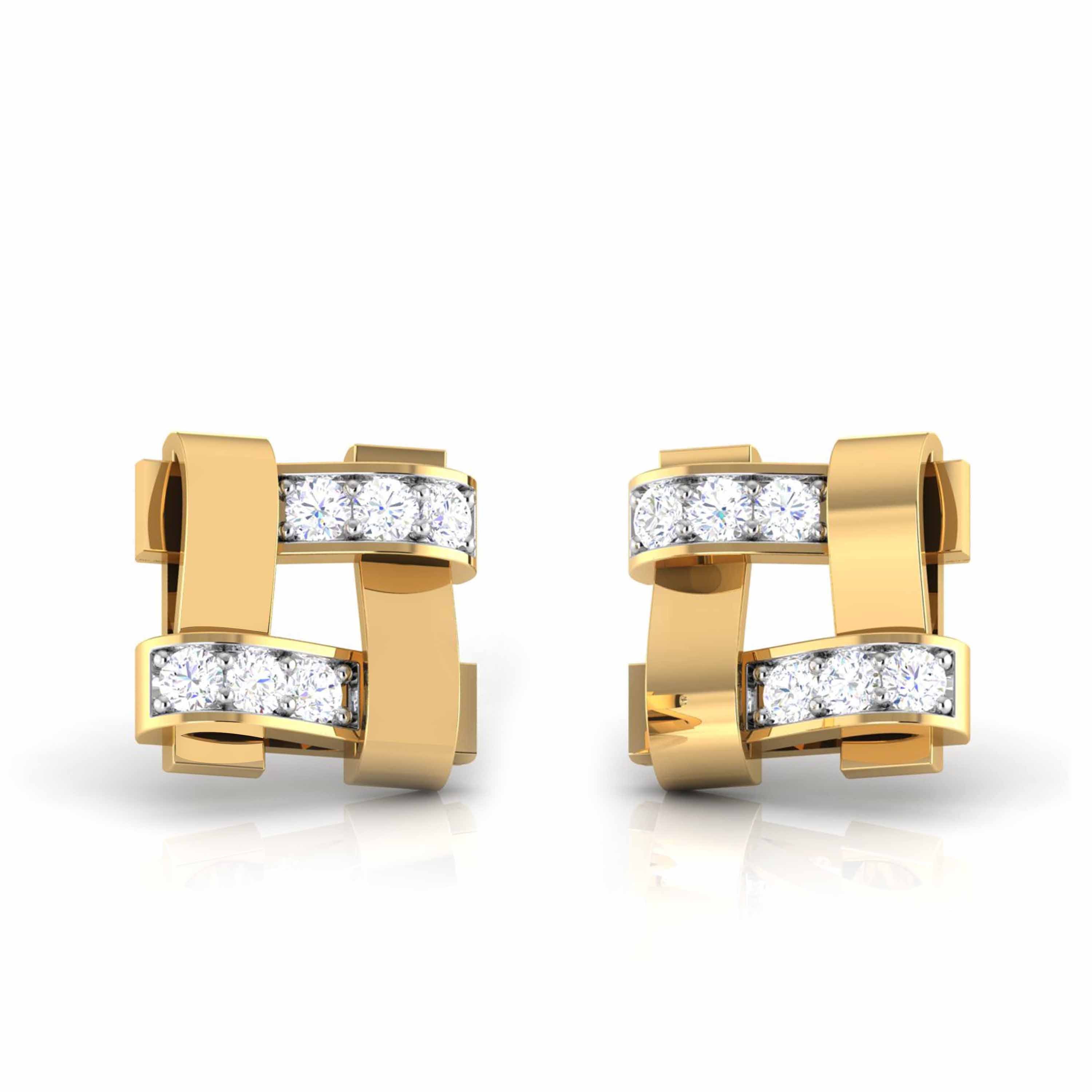 Modern Grid Earrings