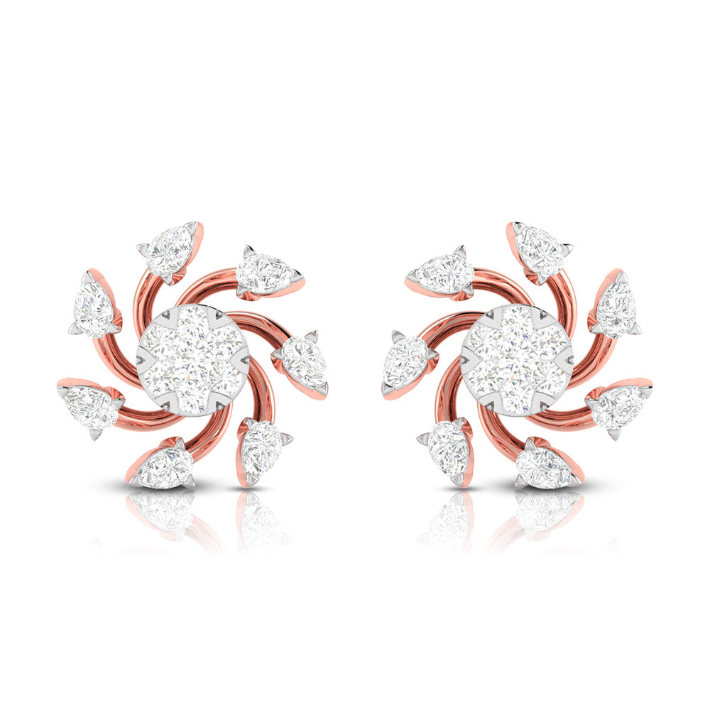 Swirl of Grace Earrings