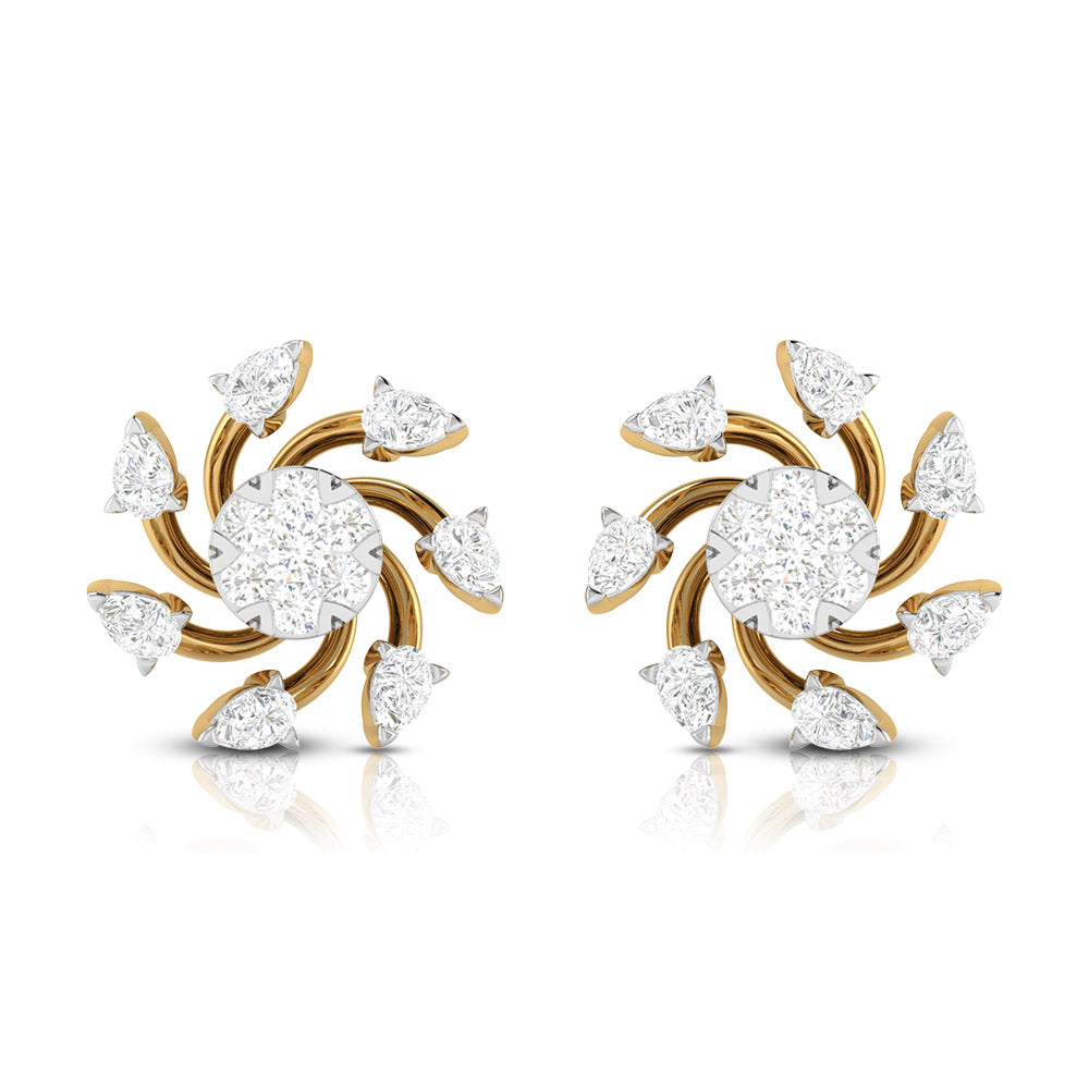 Swirl of Grace Earrings