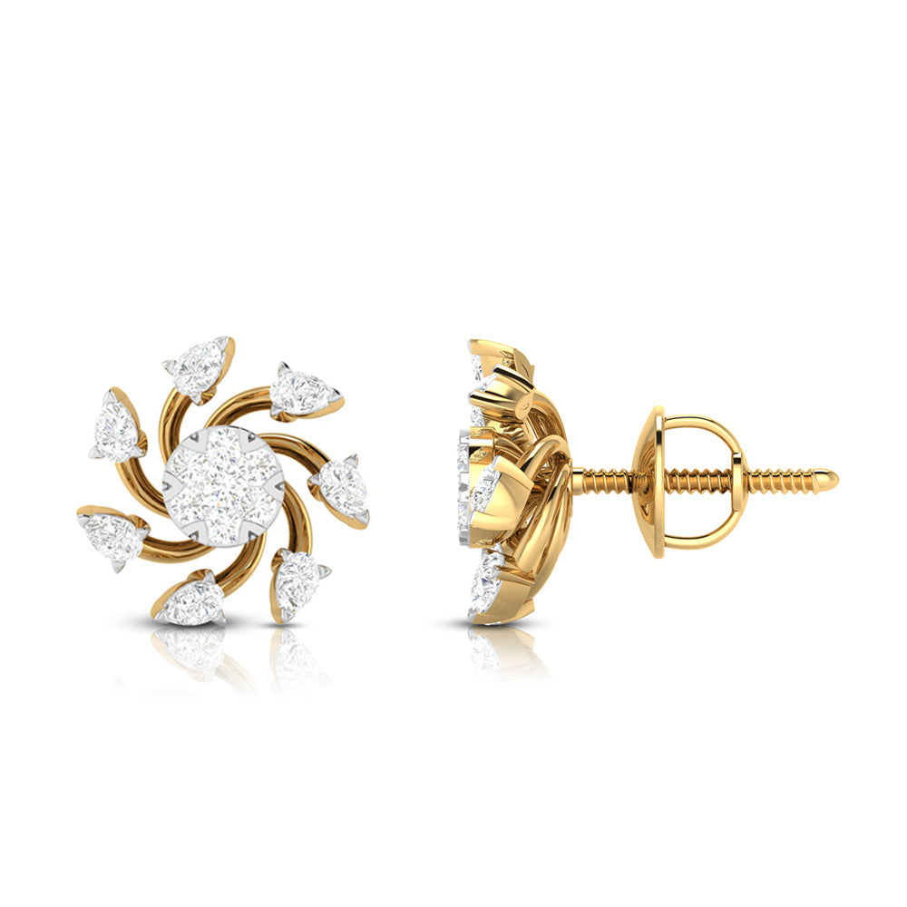 Swirl of Grace Earrings