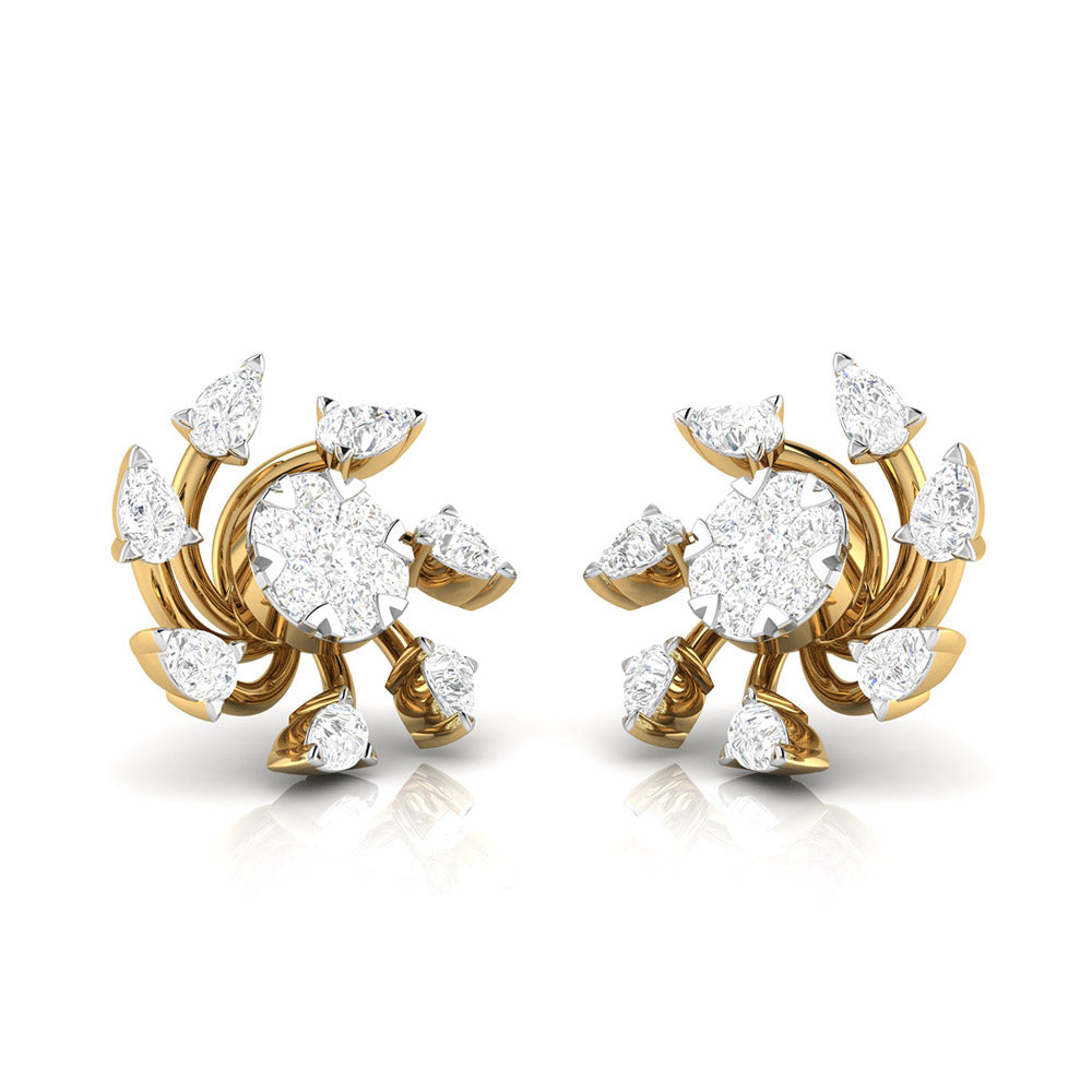 Swirl of Grace Earrings