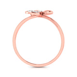 Twilight Petal Diamond Ring