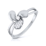 Twilight Petal Diamond Ring