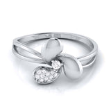 Twilight Petal Diamond Ring