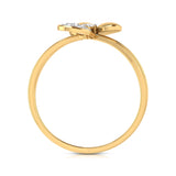 Twilight Petal Diamond Ring