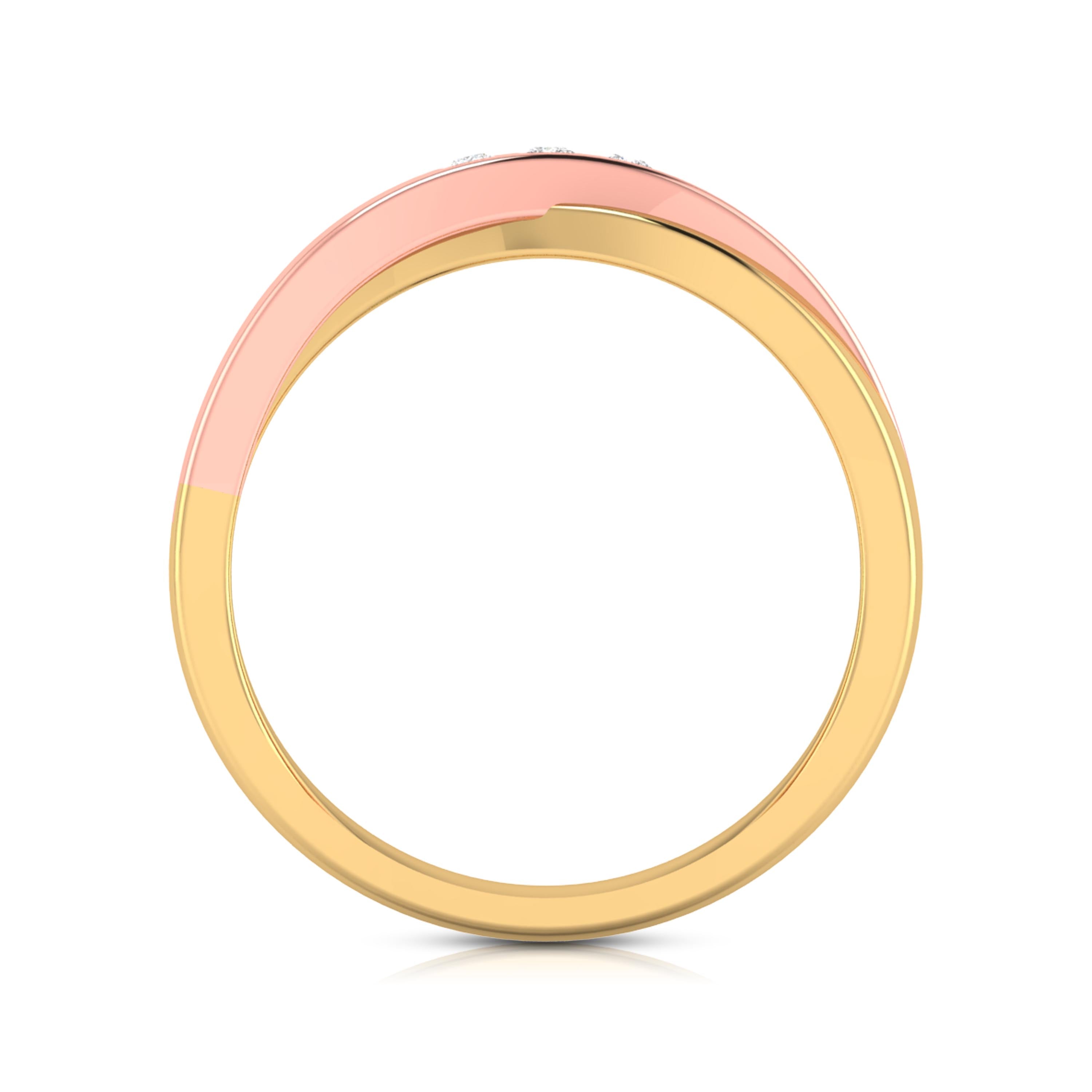 Duo Harmony Diamond Ring