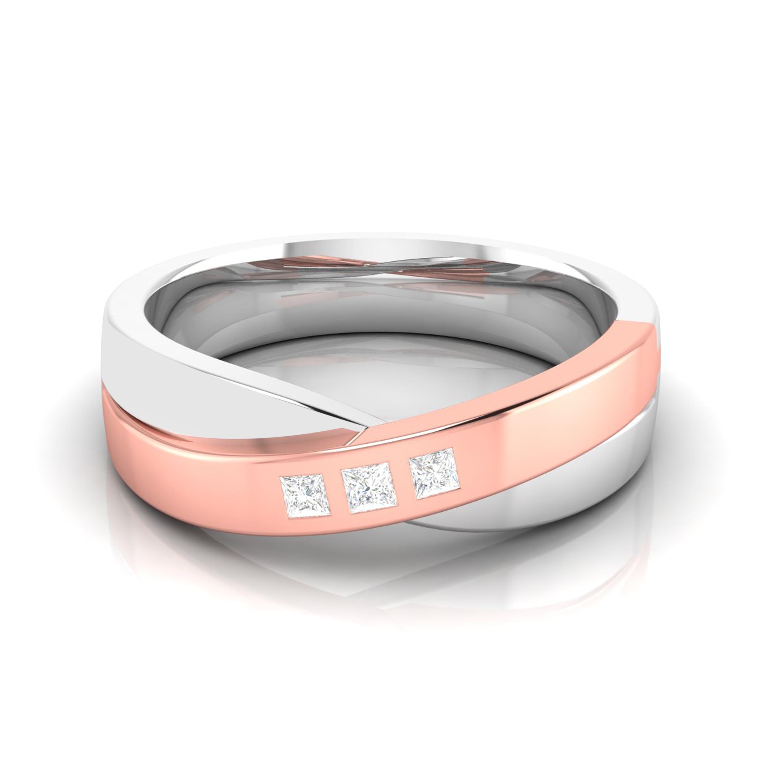 Duo Harmony Diamond Ring