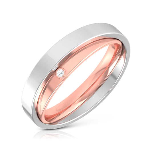 Elegant Harmony Diamond Ring