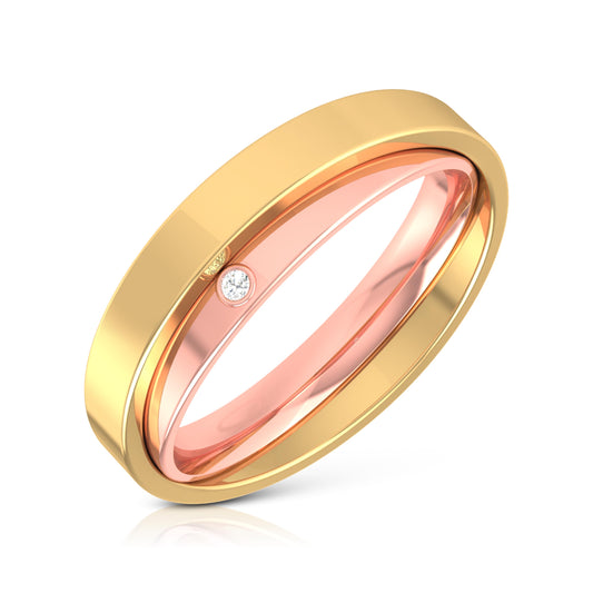 Elegant Harmony Diamond Ring