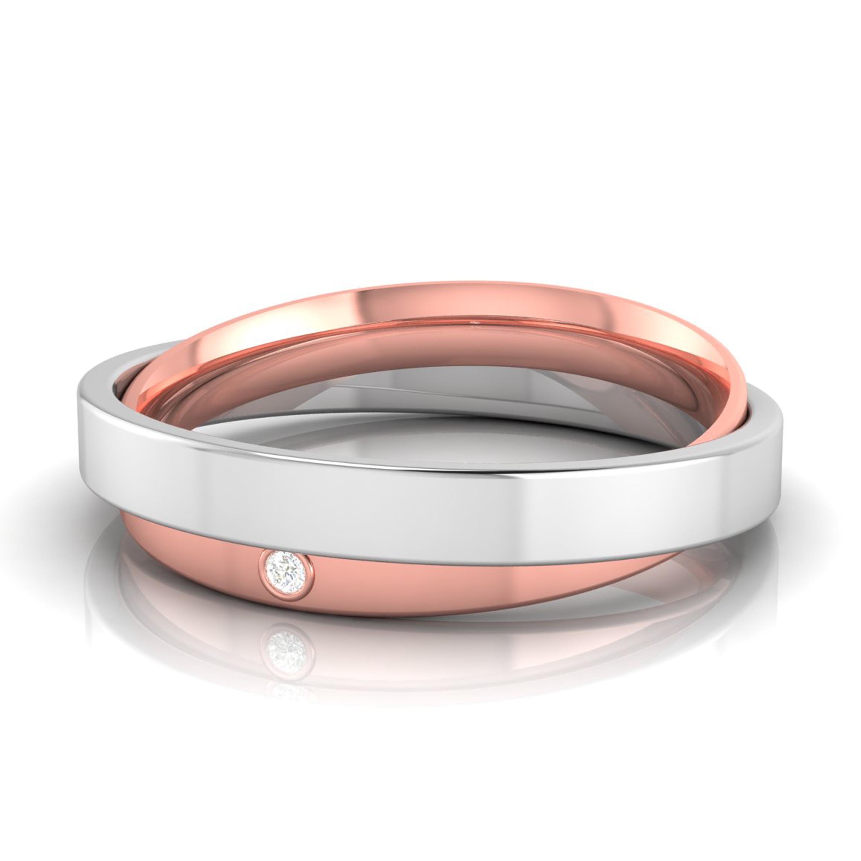 Elegant Harmony Diamond Ring