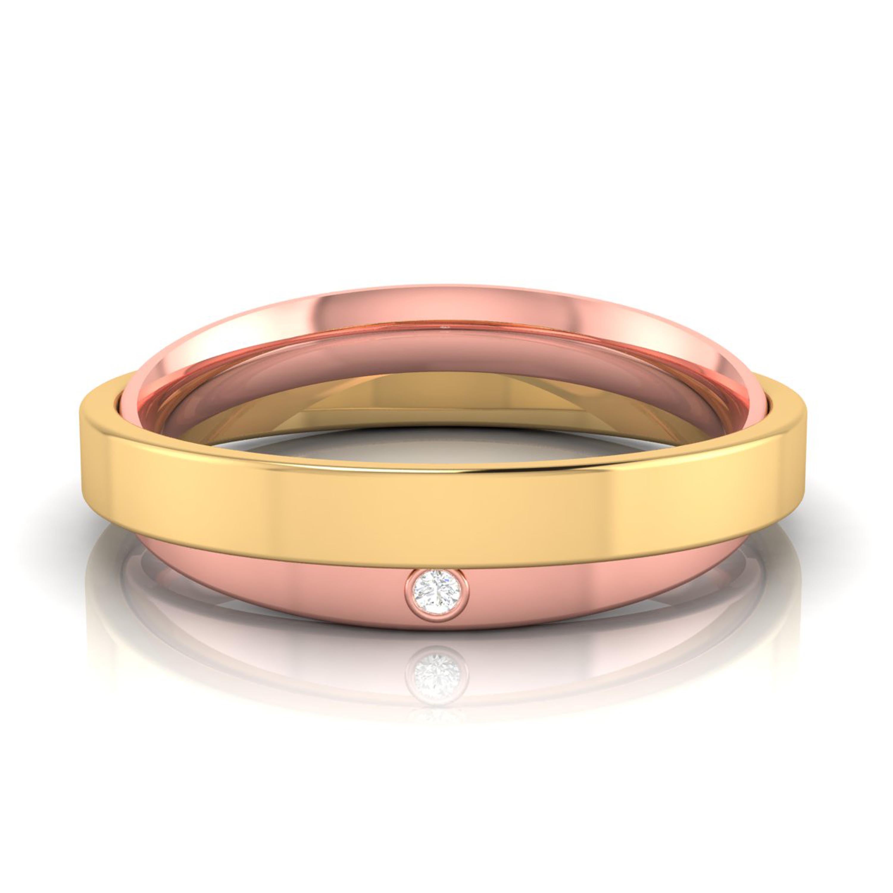 Elegant Harmony Diamond Ring