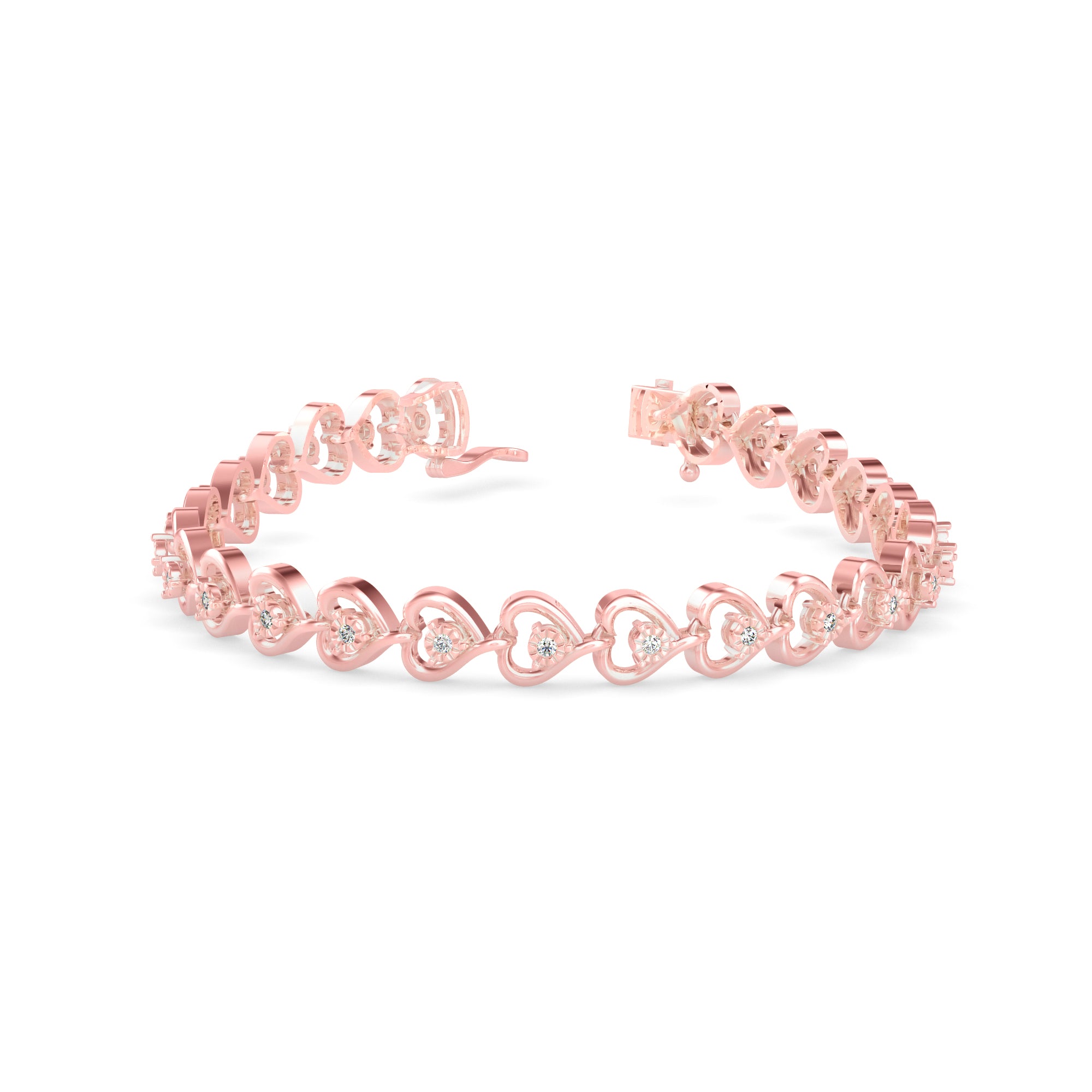 Embrace of Hearts Bracelet