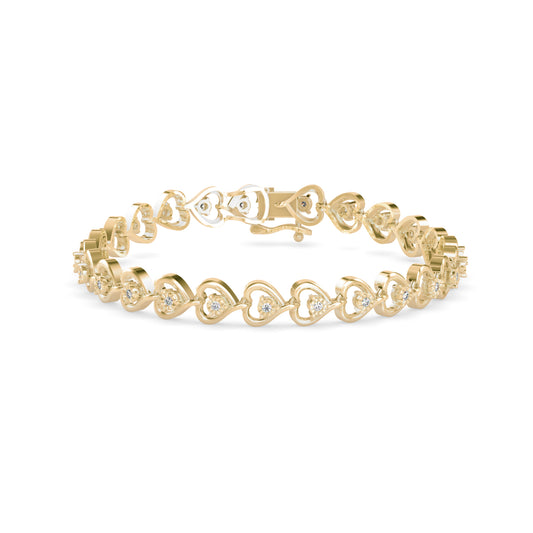 Embrace of Hearts Bracelet