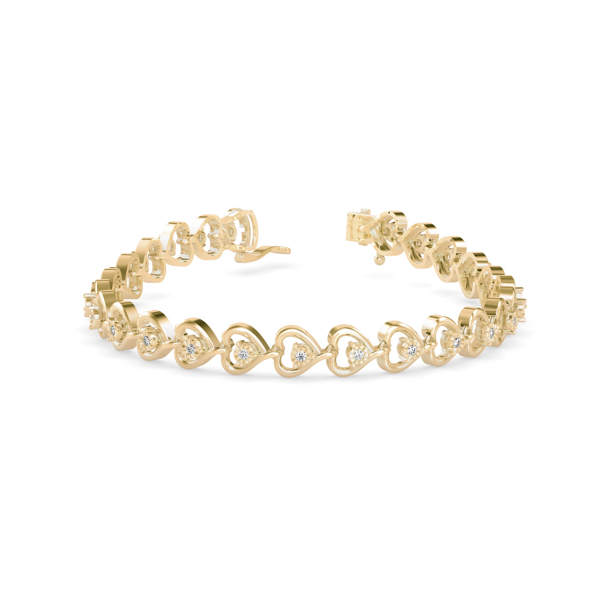 Embrace of Hearts Bracelet