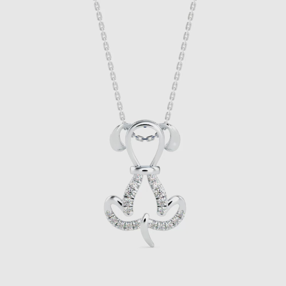 Playful Kitty Pendant
