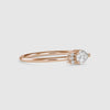 Whispering Teardrop Ring