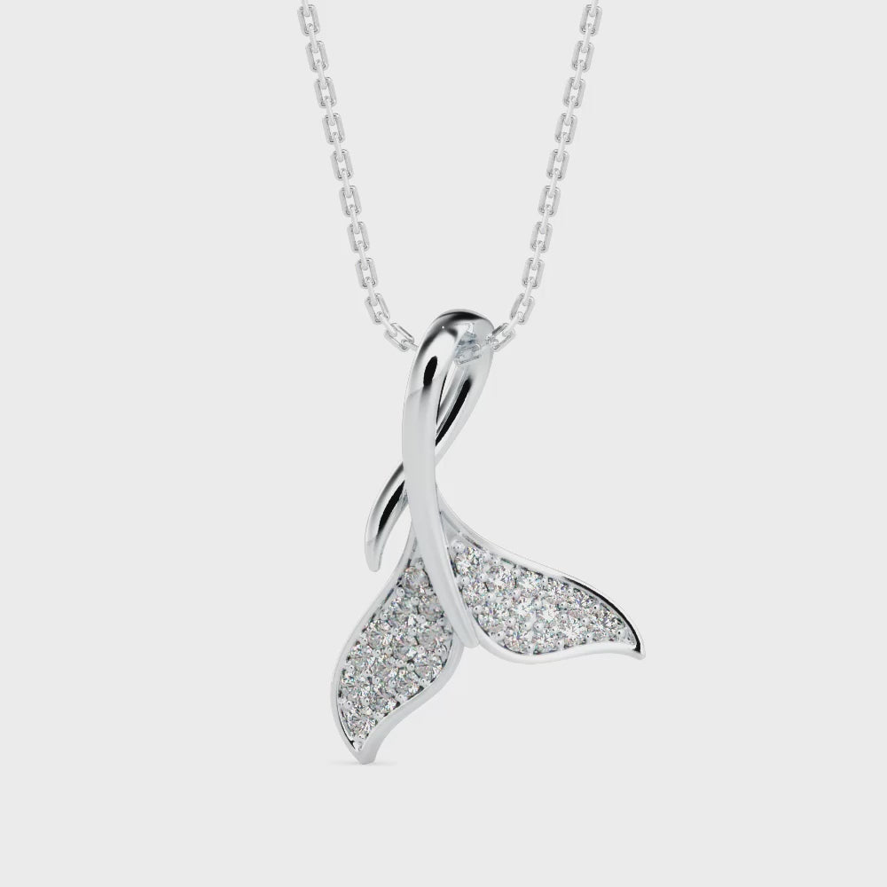Whale Tail Pendant
