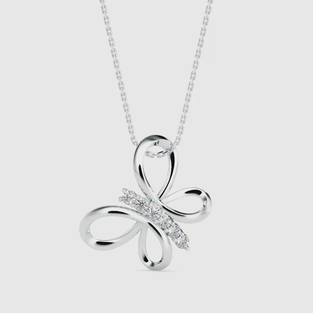 Twilight Flutter Pendant