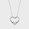 Trio Heart Diamond Pendant