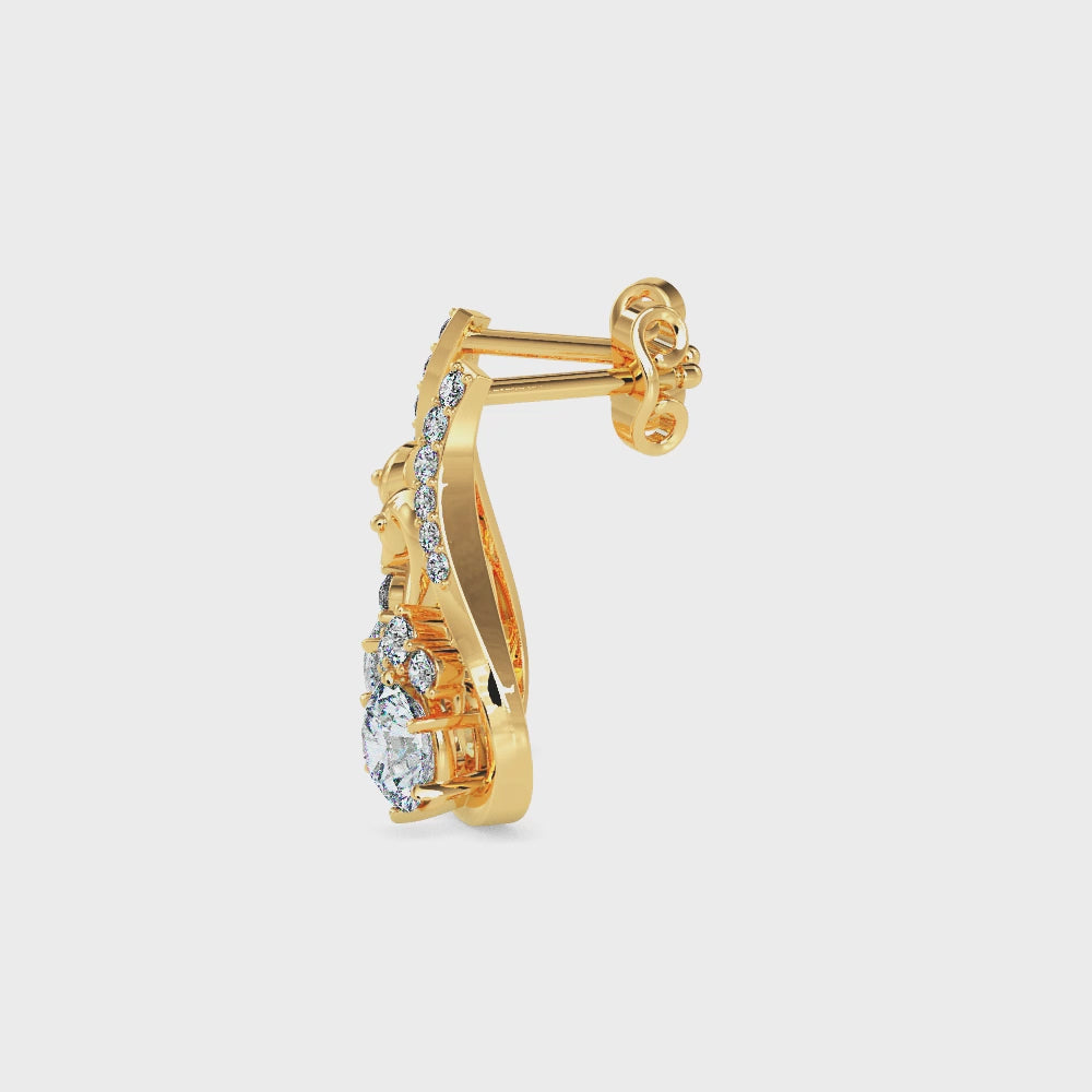 Swan Symphony Earrings