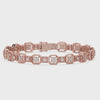 Golden Hex Diamond Bracelet